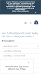 Mobile Screenshot of fussmatten-shop24.com